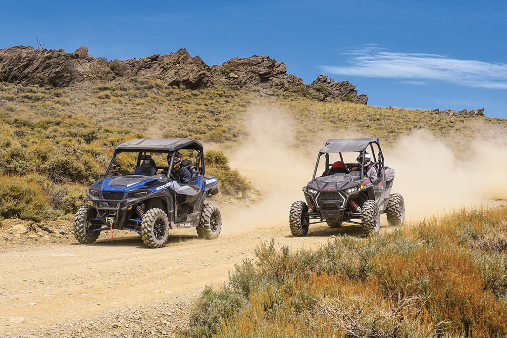 Polaris Comparison Rzr Xp 1000 Vs General Deluxe Utv Action Magazine